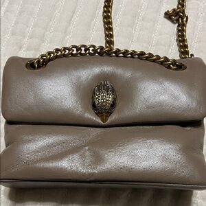 Kurt Giger Elegant Brown Leather Handbag